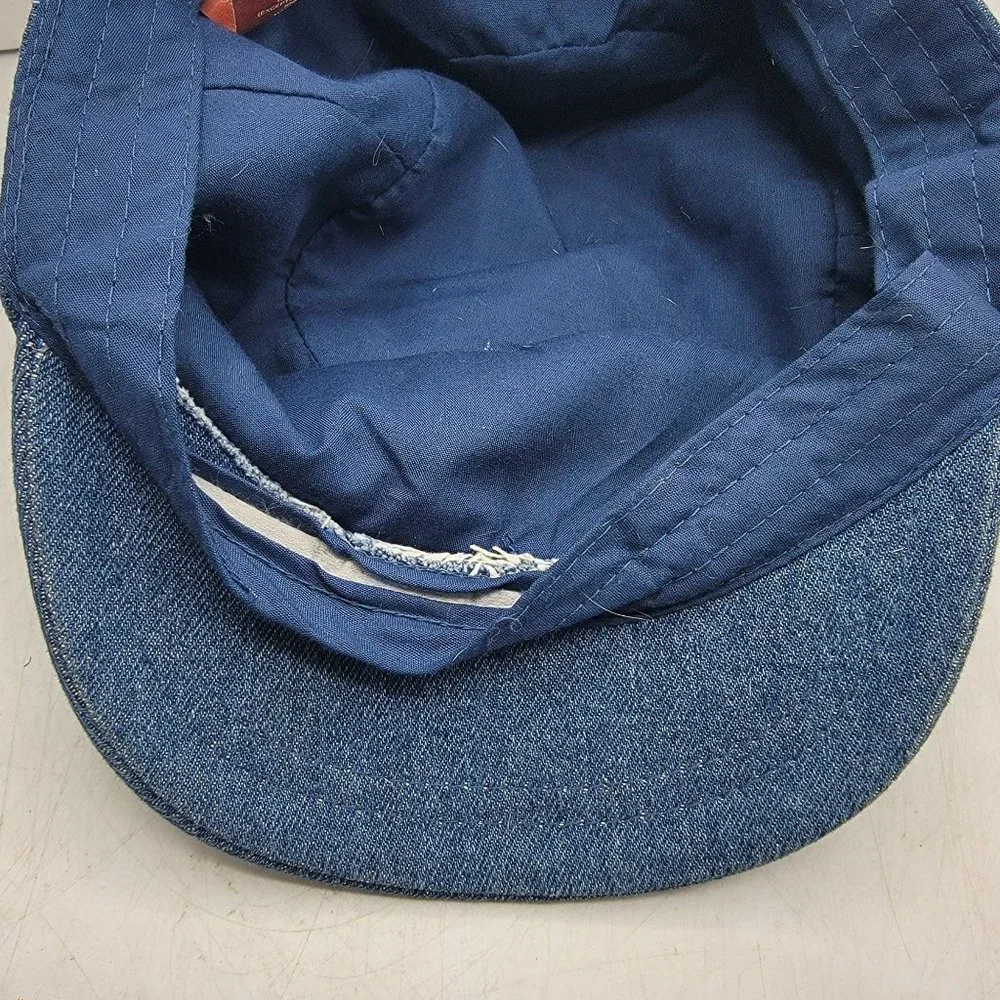 Camp Rock Disney Channel Denim Hat Rhinestone Cap Demi Lovato Joe Jonas